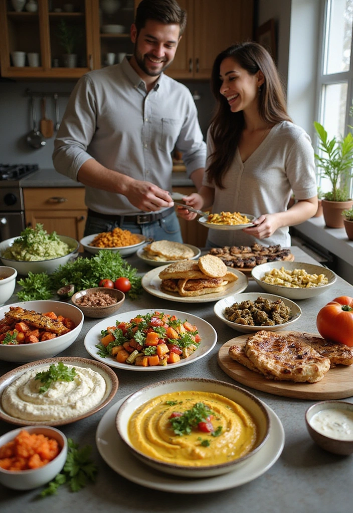 10 Delicious Cooking Date Ideas That Will Spice Up Your Relationship (#3 Will Make You Hungry!) - 4. Mediterranean Feast