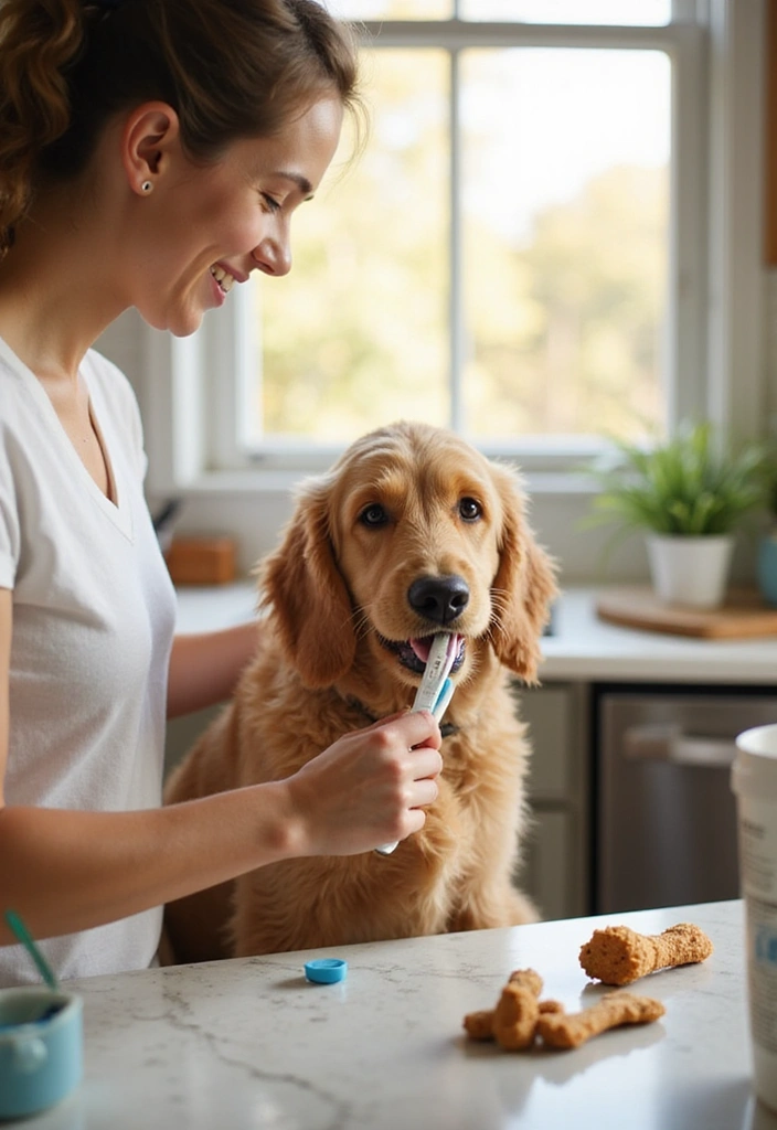 10 Essential Grooming Tips for Your Golden Doodle That Will Keep Them Looking Fabulous! - 5. Teeth Brushing: A Bright Smile for Your Doodle