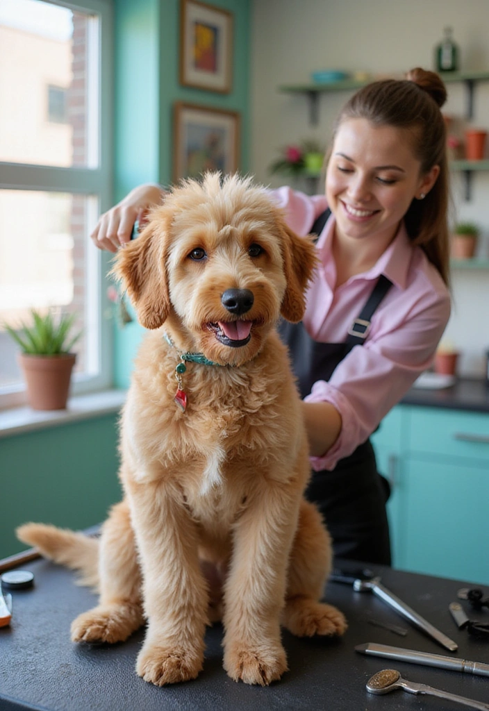 10 Essential Grooming Tips for Your Golden Doodle That Will Keep Them Looking Fabulous! - 6. Coat Trimming: Keeping Up with the Style