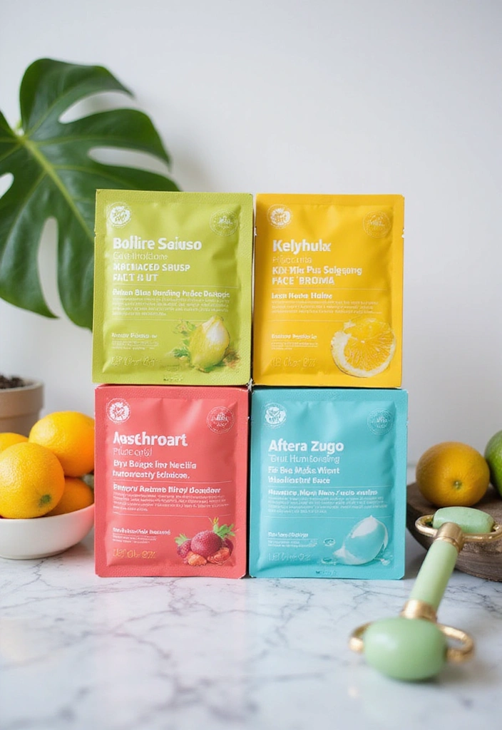 10 Spa Gifts for Mother's Day That Will Make Her Feel Like Royalty (She Deserves #4!) - 6. Face Masks Collection