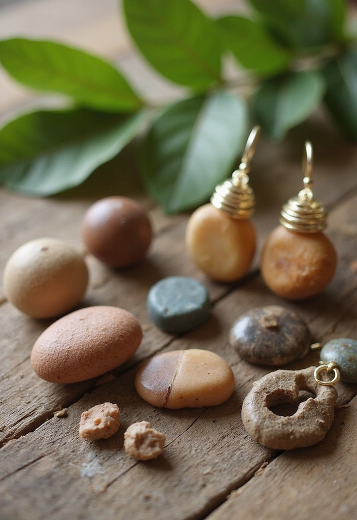 10 Stunning Spring Earrings That'll Make You Look Fresh and Fabulous! - 4. Nature's Palette: Earthy Tones and Textures