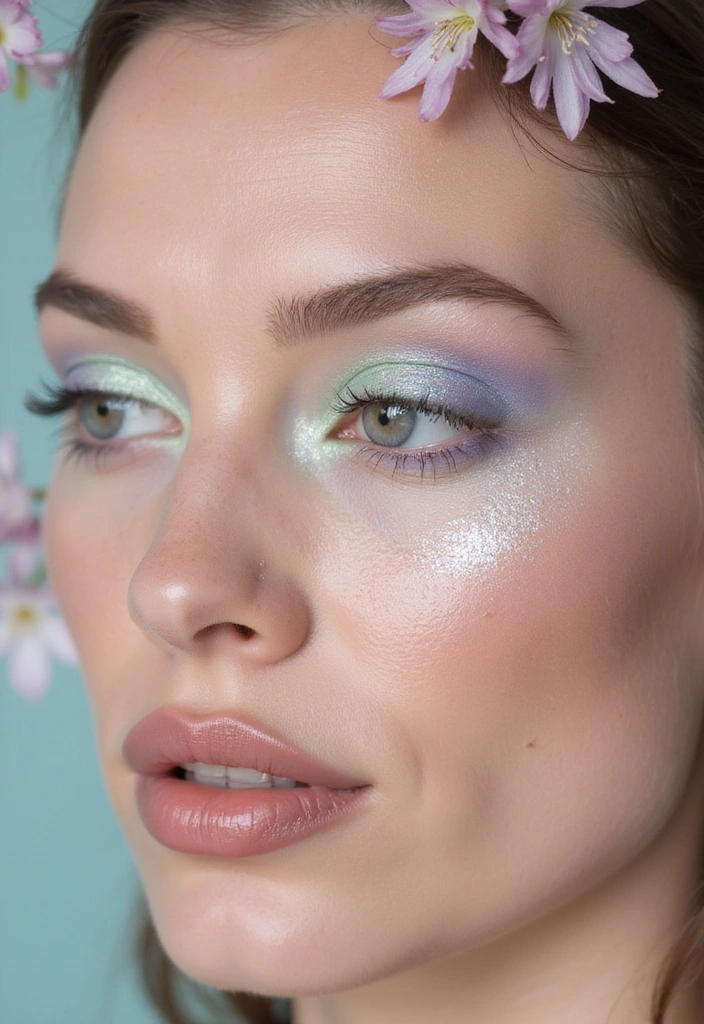 12 Dewy Eye Shadow Techniques for a Fresh Spring Glow (You’ll Want to Try #6!) - 1. Pastel Dreams