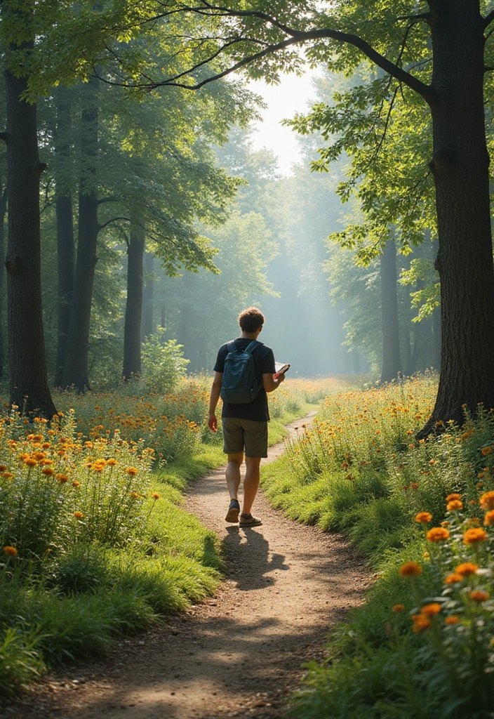 12 Refreshing Self Care Ideas for Spring That Will Rejuvenate Your Soul! - 3. Nature Walks with a Twist