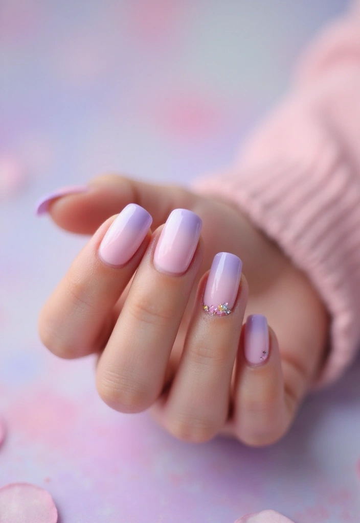 13 Easy DIY Spring Nail Art Ideas You Can Do at Home (Prepare to Wow with #10!) - 3. Pastel Ombre