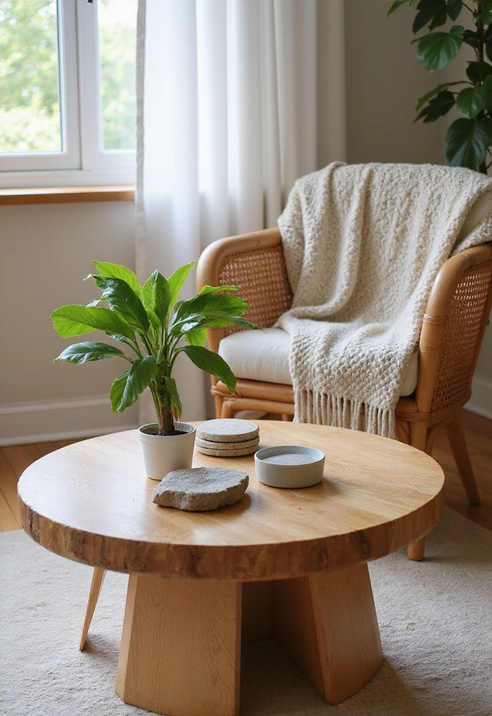 14 Minimalist Spring Decor Ideas for a Clean Living Room (Perfect for Spring Cleaning!) - 4. Natural Textures