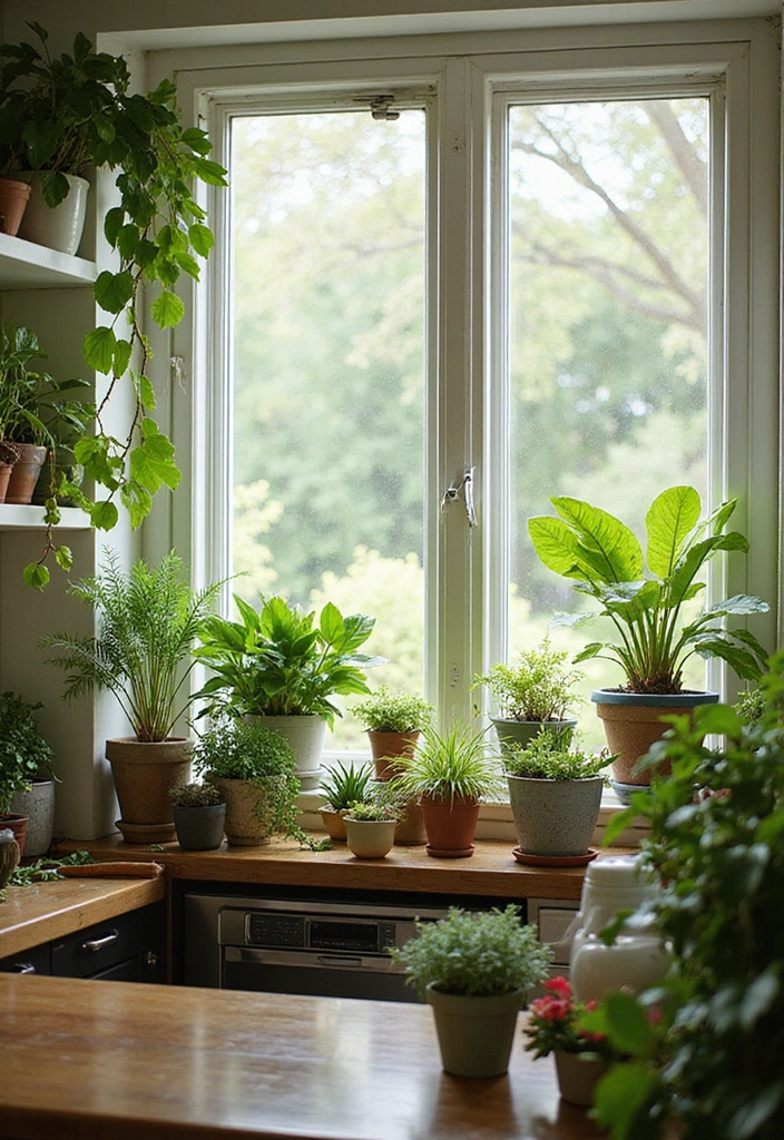 15 Cozy Home Decor Ideas That Will Make Mom Feel Extra Special This Mother's Day! - 5. Fresh Greenery with Potted Plants