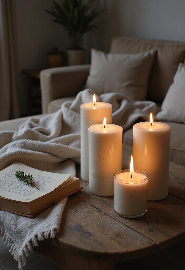 15 Cozy Home Decor Ideas That Will Make Mom Feel Extra Special This Mother's Day! - 6. Scented Candles for a Relaxing Atmosphere