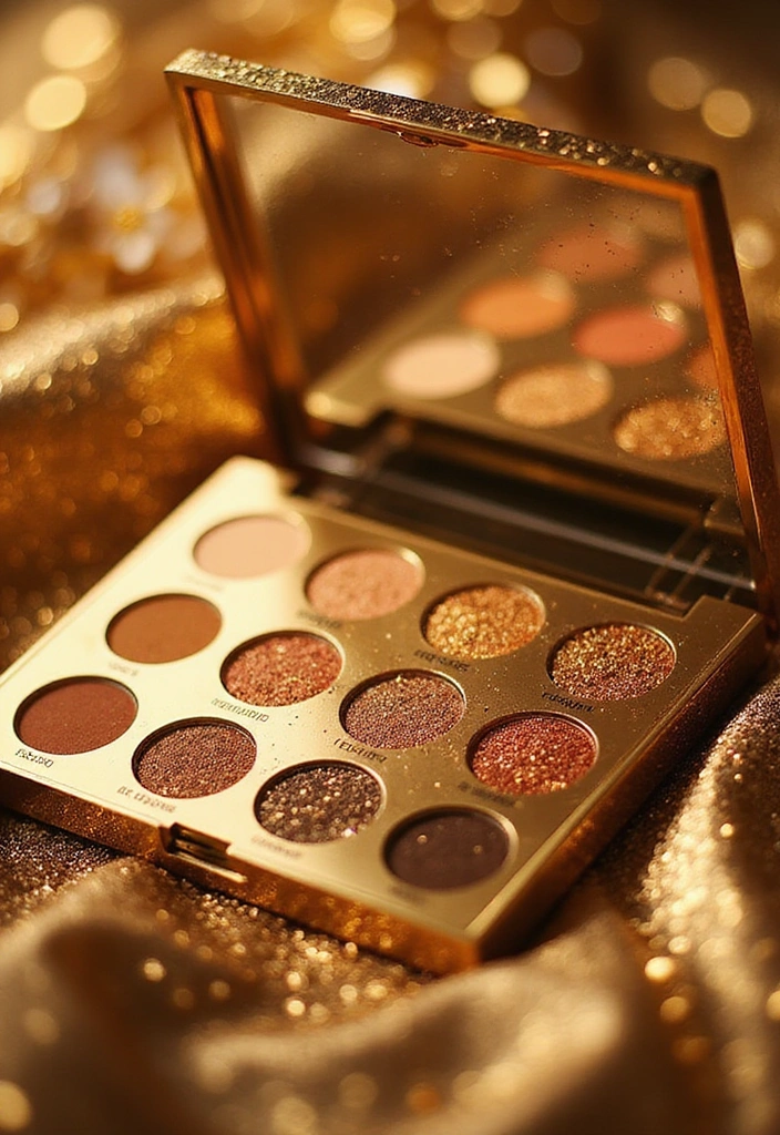 15 Must-Have Eye Shadows for Spring That Will Make Your Eyes Pop! - 8. Shimmering Gold