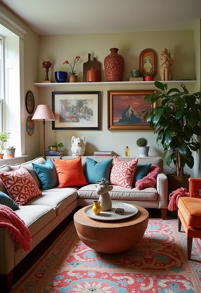 15 Spring Boho Home Decor Ideas That'll Transform Your Living Room into a Cozy Oasis! - 14. Playful Accessories