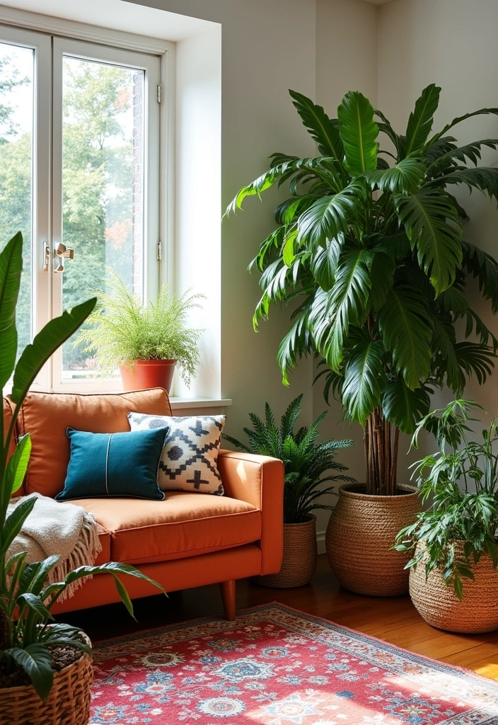 15 Spring Boho Home Decor Ideas That'll Transform Your Living Room into a Cozy Oasis! - 3. Indoor Plants