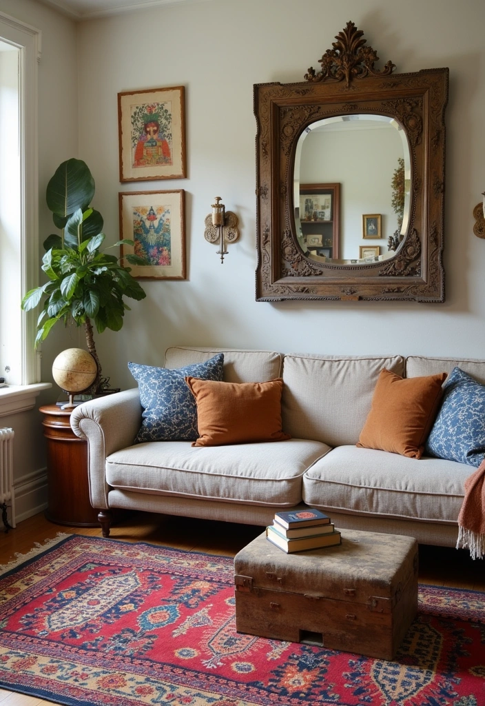 15 Spring Boho Home Decor Ideas That'll Transform Your Living Room into a Cozy Oasis! - 6. Vintage Finds