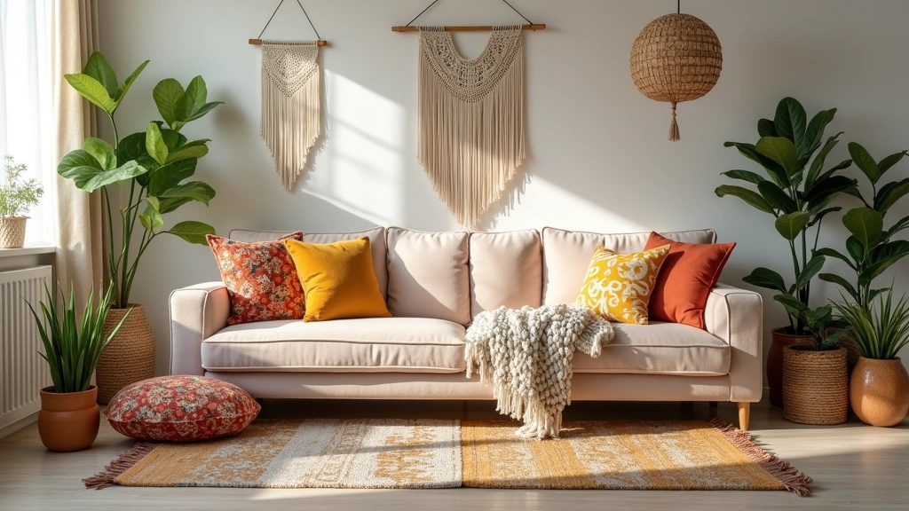 15 Spring Boho Home Decor Ideas That'll Transform Your Living Room into a Cozy Oasis!
