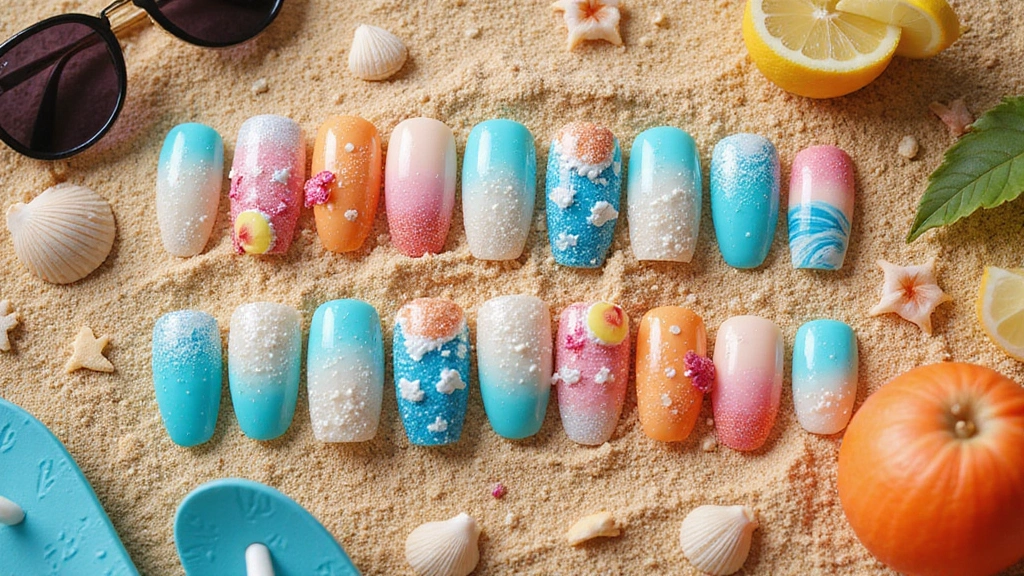 15 Stunning Beach Nail Art Designs You Need to Try This Summer (You Won't Believe #10!)