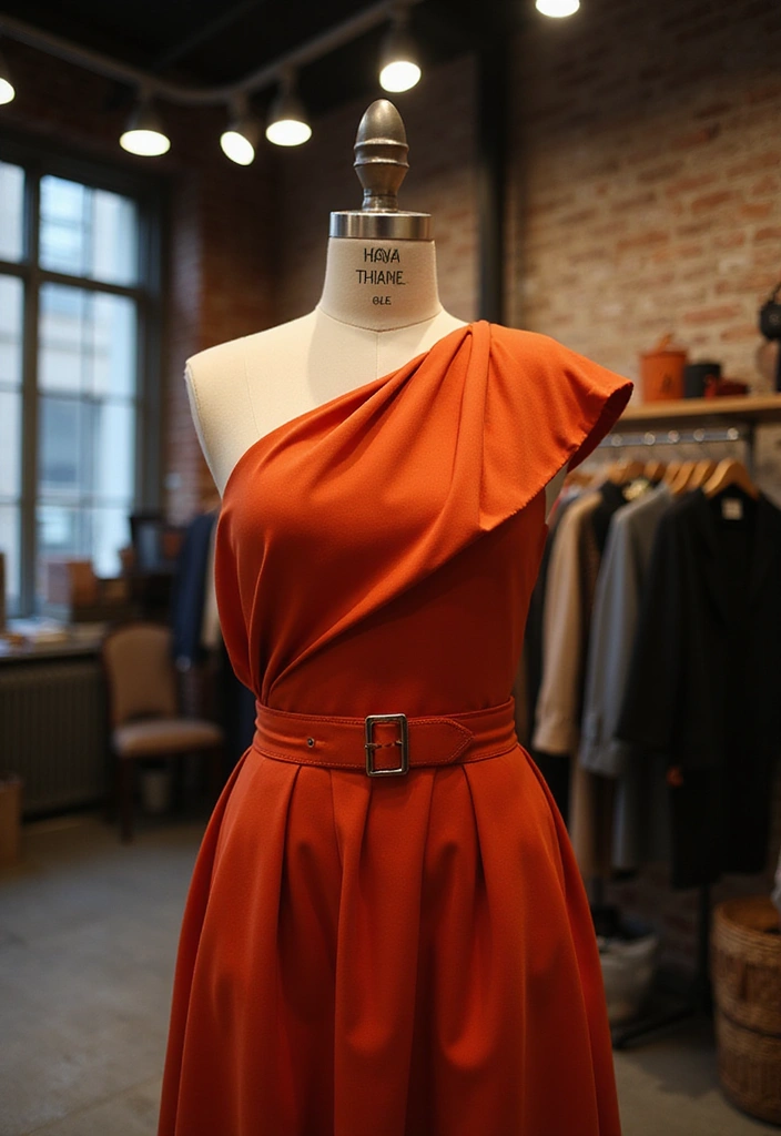 15 Stunning Summer Dresses to Impress Everyone at Your Next Event! - 10. Modern One-Shoulder Dress