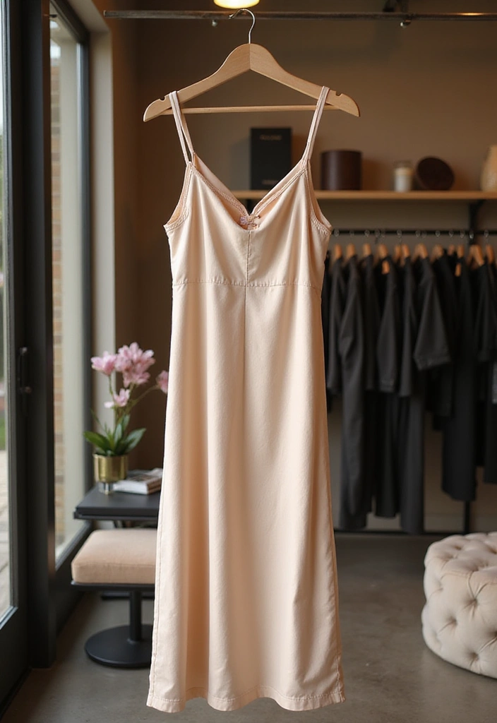 15 Stunning Summer Dresses to Impress Everyone at Your Next Event! - 8. Elegant Slip Dress