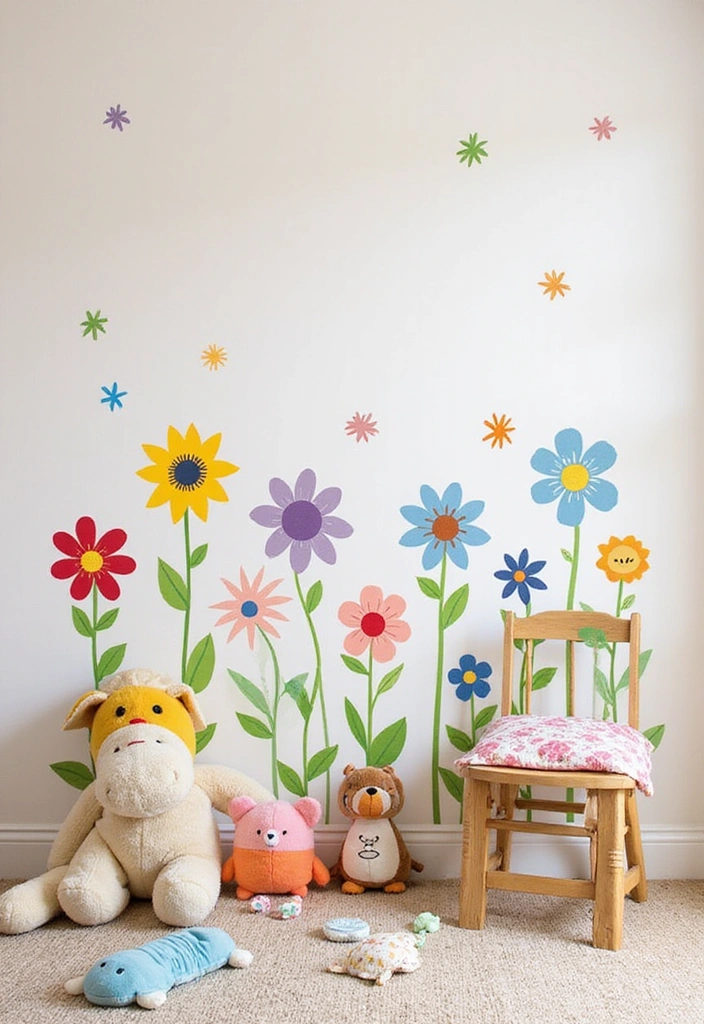 15 Stunning Wall Decor Ideas That'll Transform Your Space Instantly! - 7. Wall Decals for Easy Transformation