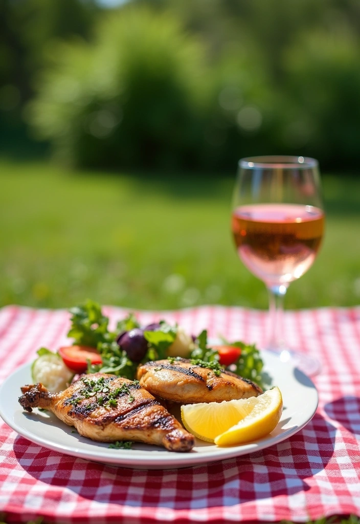 16 Wine and Food Pairing Secrets for Couples That Will Elevate Your Taste Buds (You’ll Love #10!) - 11. Herb-Infused Dishes and Dry Rosé