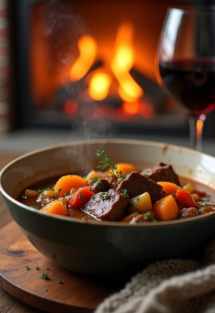 16 Wine and Food Pairing Secrets for Couples That Will Elevate Your Taste Buds (You’ll Love #10!) - 12. Hearty Stews and Zinfandel