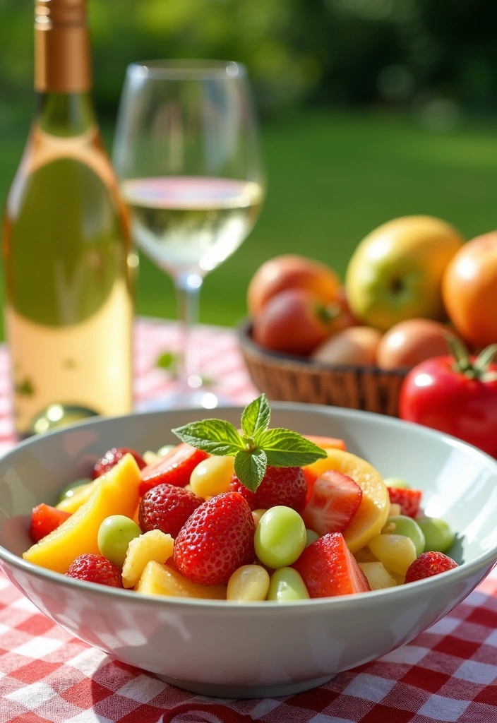 16 Wine and Food Pairing Secrets for Couples That Will Elevate Your Taste Buds (You’ll Love #10!) - 13. Fruity Salads and Sauvignon Blanc