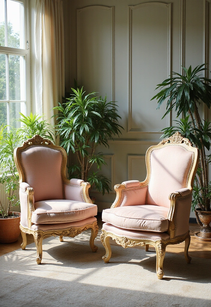 17 Stunning Rococo Furniture Pieces That'll Transform Your Home into a Baroque Paradise! - 1. Exquisite Rococo Armchairs