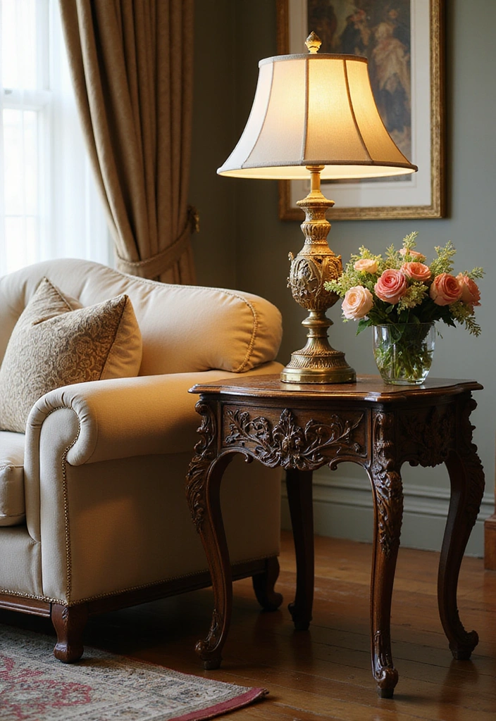 17 Stunning Rococo Furniture Pieces That'll Transform Your Home into a Baroque Paradise! - 10. Artistic Rococo Side Tables