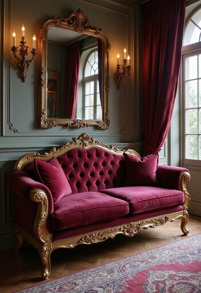 17 Stunning Rococo Furniture Pieces That'll Transform Your Home into a Baroque Paradise! - 2. Lavish Rococo Sofas