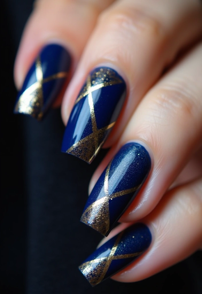 18 Stunning Spring Nail Art Ideas to Refresh Your Look! - 9. Metallic Accents