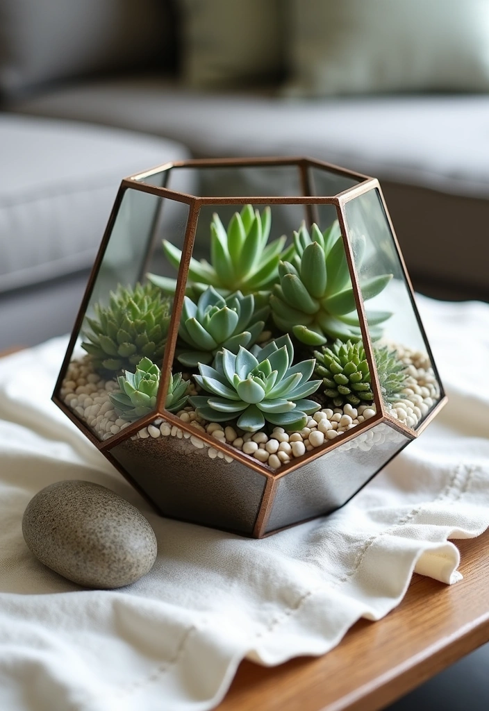 20 Beautiful Flower Gifts That Will Brighten Mom's Day and Home! - 3. Charming Succulent Arrangement