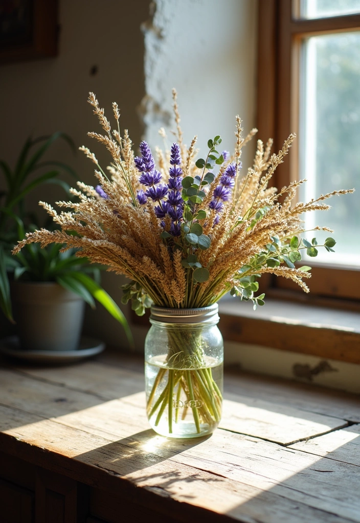 20 Beautiful Flower Gifts That Will Brighten Mom's Day and Home! - 6. Dried Flower Bouquet