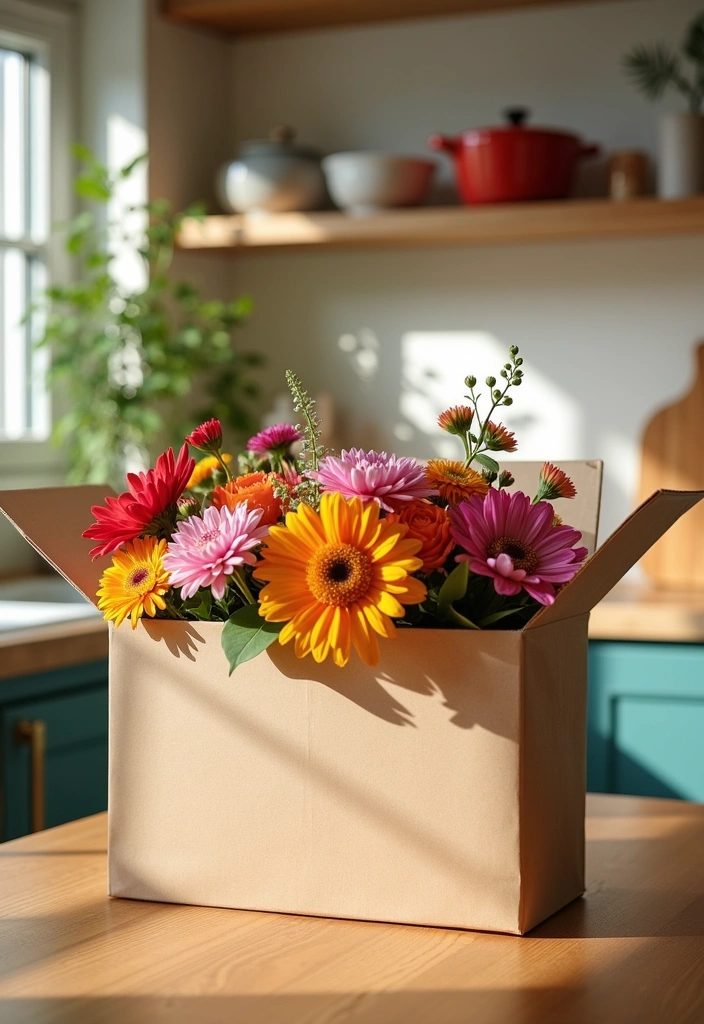 20 Beautiful Flower Gifts That Will Brighten Mom's Day and Home! - 8. Flower Subscription Service