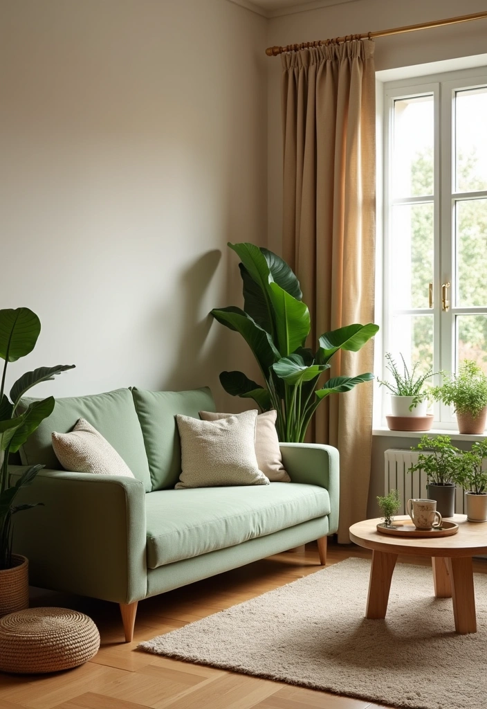 20 Cozy Living Room Ideas That'll Make You Never Want to Leave Your Couch! - 3. Earthy Color Palette