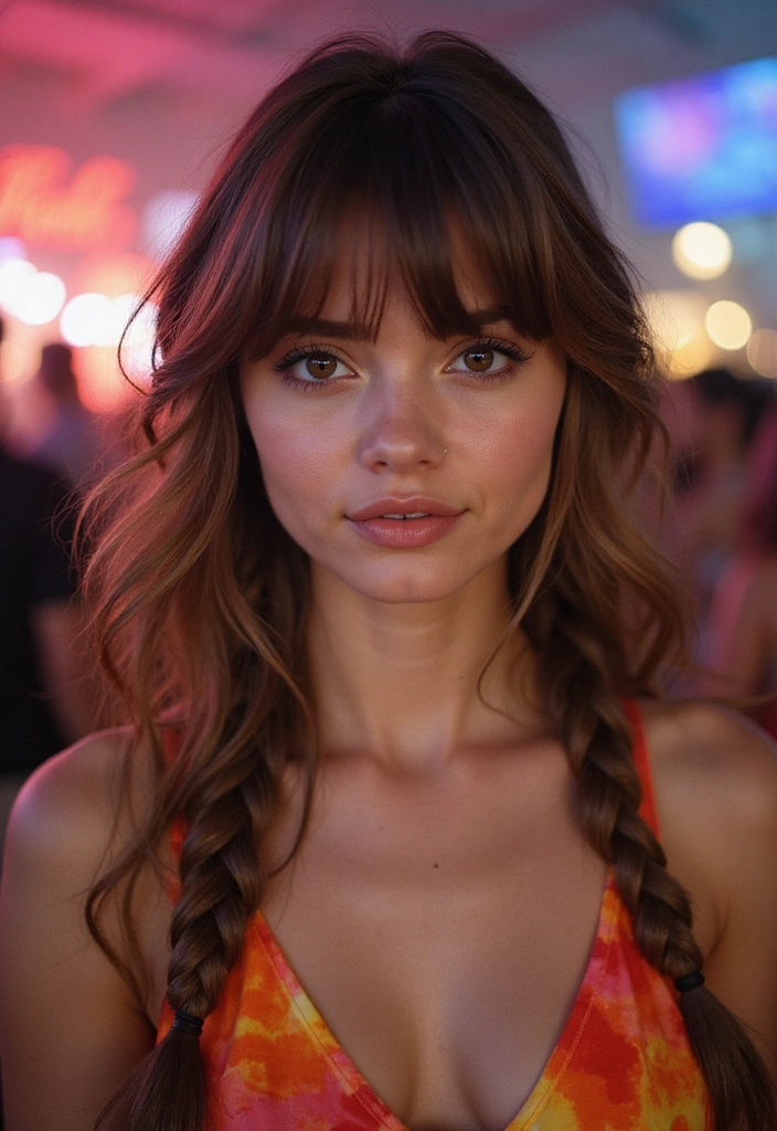 20 Effortlessly Beautiful Braided Prom Hairstyles You Can Do Yourself! - 13. Braided Bangs