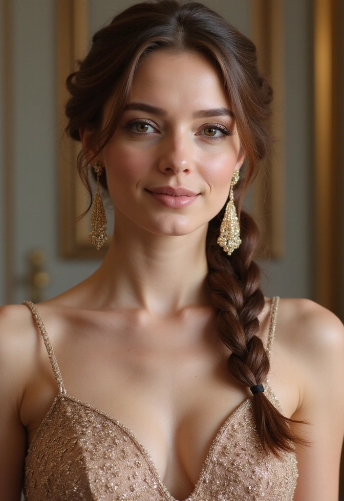 20 Effortlessly Beautiful Braided Prom Hairstyles You Can Do Yourself! - 16. Twist and Braid Combo
