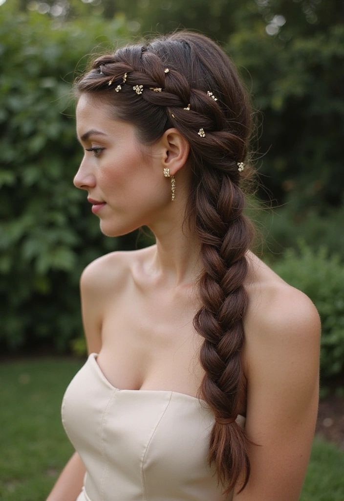 20 Effortlessly Beautiful Braided Prom Hairstyles You Can Do Yourself! - 2. Dutch Braid Crown