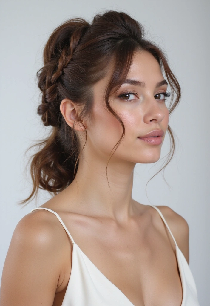 20 Effortlessly Beautiful Braided Prom Hairstyles You Can Do Yourself! - 20. Simple Braided Twist
