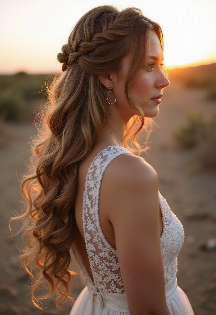 20 Effortlessly Beautiful Braided Prom Hairstyles You Can Do Yourself! - 3. Waterfall Braid