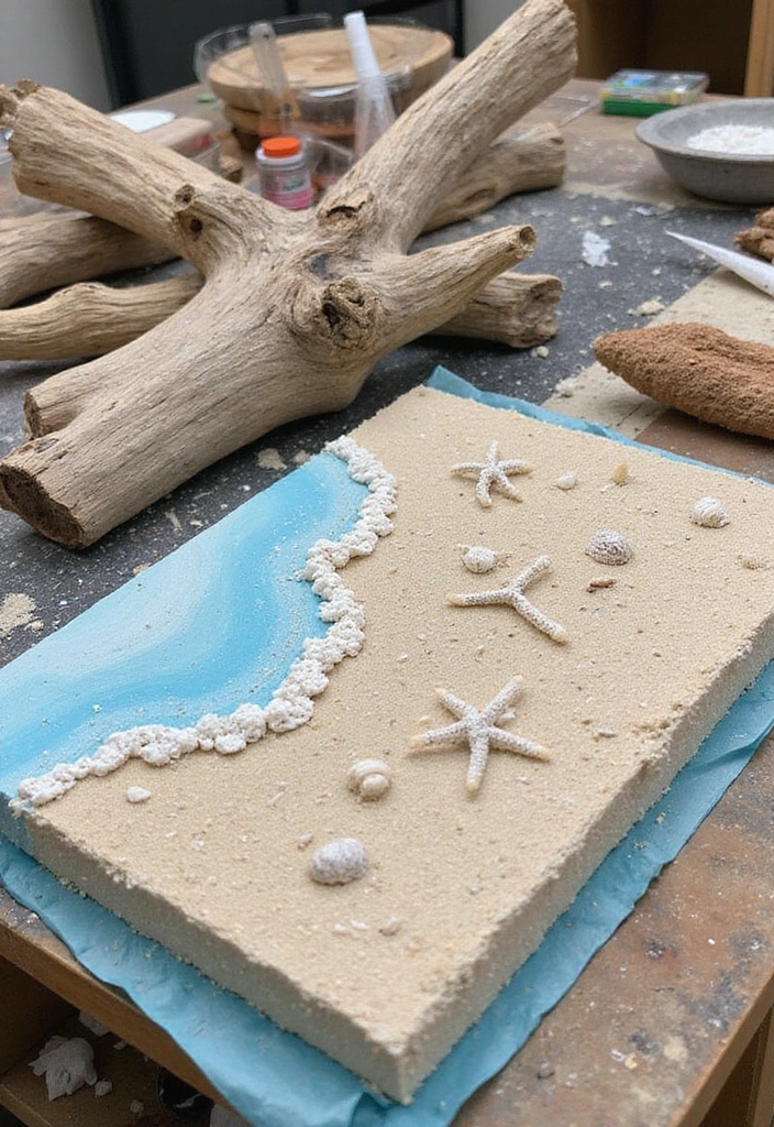 21 Beach-Inspired Bedroom Decor Ideas That'll Make You Feel Like You're on Vacation Every Day! - 20. DIY Beachy Decor Projects