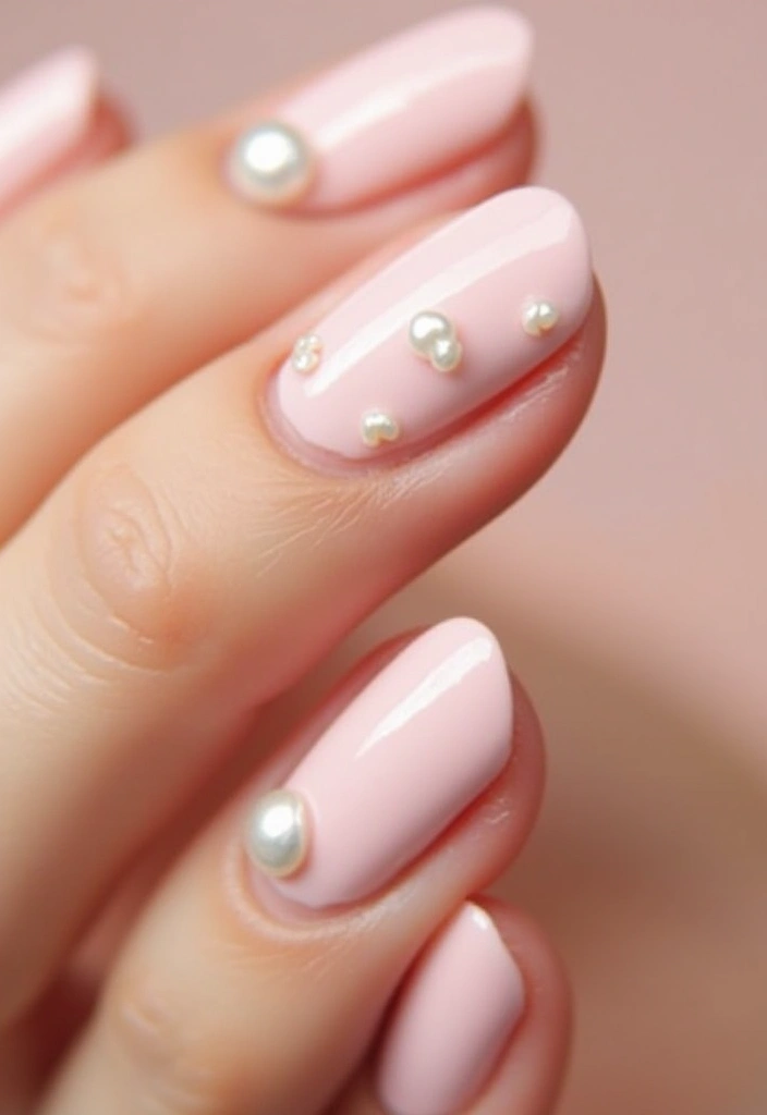 21 Trendy Pastel Nail Ideas That Will Make Your Spring Shine (You Won't Believe #7!) - 18. Pastel Nail Pearls