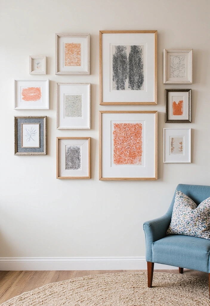 22 Step-by-Step DIY Wall Art Tutorials That Anyone Can Follow (Even Beginners!) - 2. Framed Fabric Art