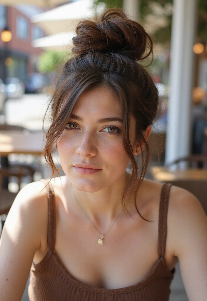 10 Amazing Hairstyles That Will Transform Your Look Instantly! - 9. Messy Bun