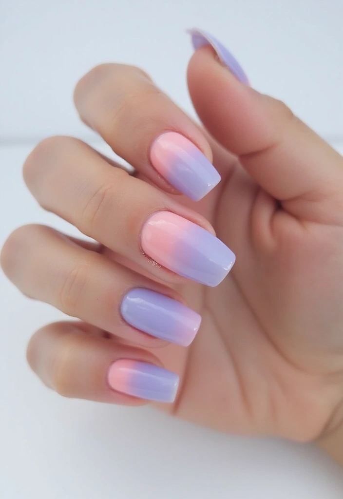 10 Amazing Short Spring Nails That Will Brighten Your Day (You Won't Believe #7!) - 4. Ombre Delight