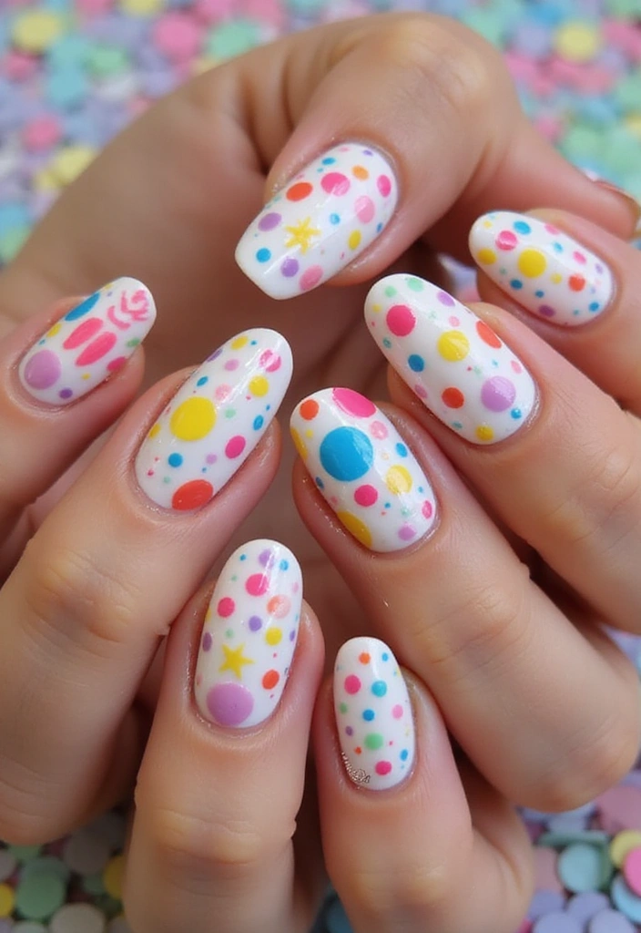 10 Amazing Short Spring Nails That Will Brighten Your Day (You Won't Believe #7!) - 9. Fun and Funky