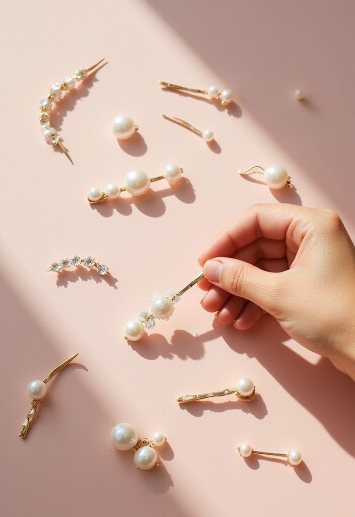 10 Spring Hair Decor Ideas That'll Make You the Envy of Every Garden Party! - 2. Elegant Hairpins with Pearls