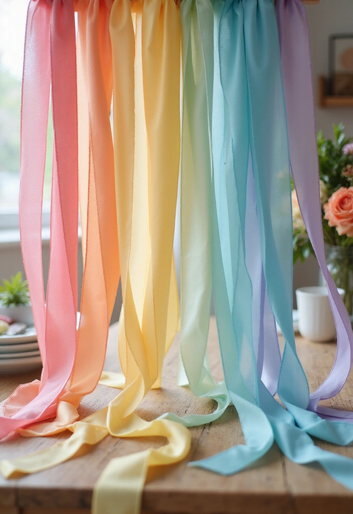 10 Spring Hair Decor Ideas That'll Make You the Envy of Every Garden Party! - 3. Colorful Silk Ribbons