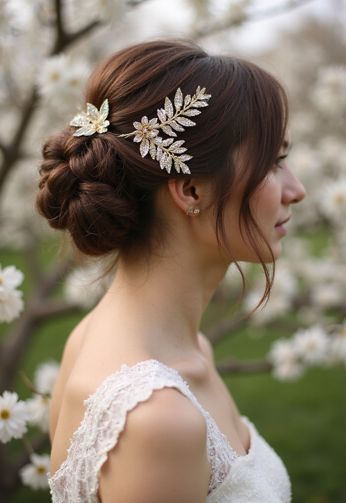 10 Spring Hair Decor Ideas That'll Make You the Envy of Every Garden Party! - 7. Decorative Hair Combs