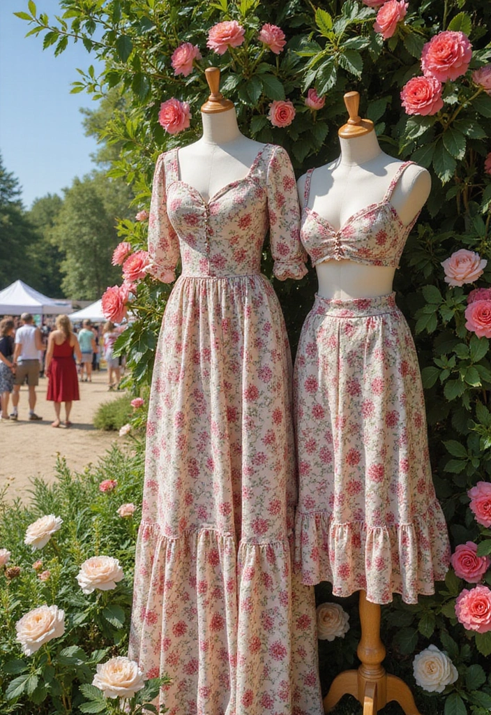 13 Jaw-Dropping Festival Outfits That'll Make You the Star of the Show! - 11. Floral Prints Galore