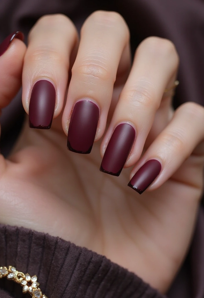 13 Unique French Tip Nails Designs You Didn’t Know Existed (Prepare to Be Inspired!) - 8. Matte French Tips
