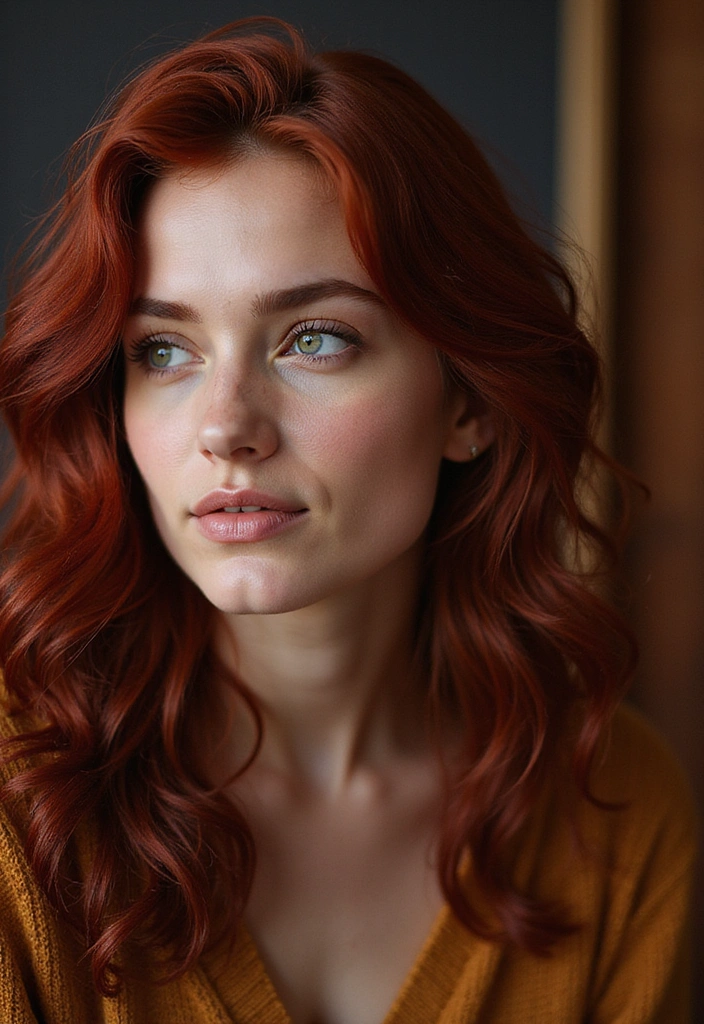 14 Wavy Hair Color Trends for Spring That Will Make You Want to Book a Salon Appointment (#8 Is Gorgeous!) - 7. Cherry Cola Shade