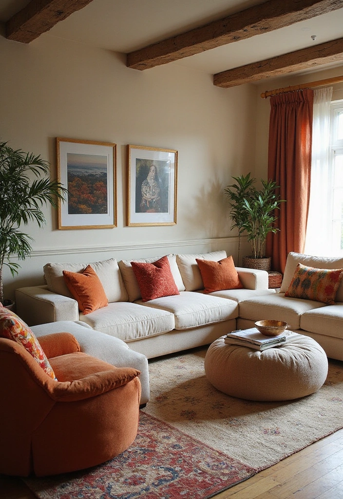 15 Cozy Summer Living Room Ideas That'll Make You Want to Stay In All Day! - 5. Comfortable Seating Arrangements