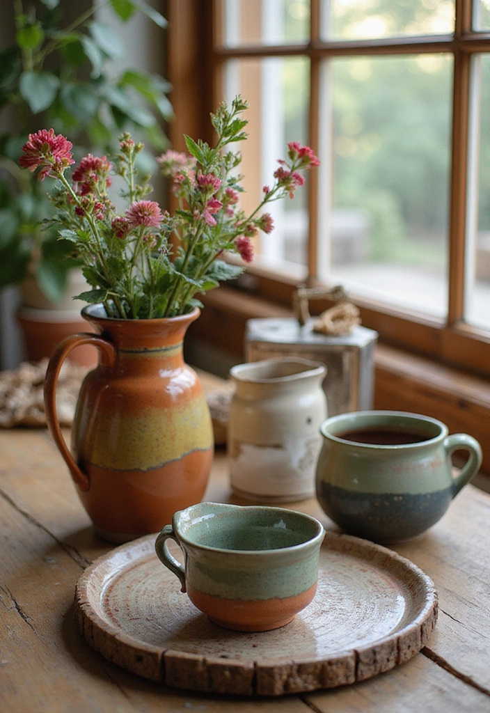 16 Cozy Housewarming Gift Ideas That Will Warm Any New Home! - 6. Handcrafted Pottery
